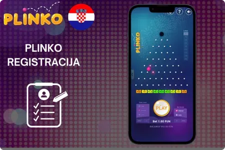 Registracija Plinko App